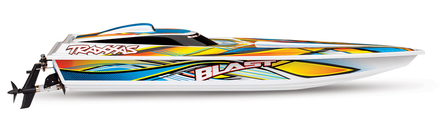 Traxxas Blast High Performance Boat TQ (incl. battery/charger) Orange