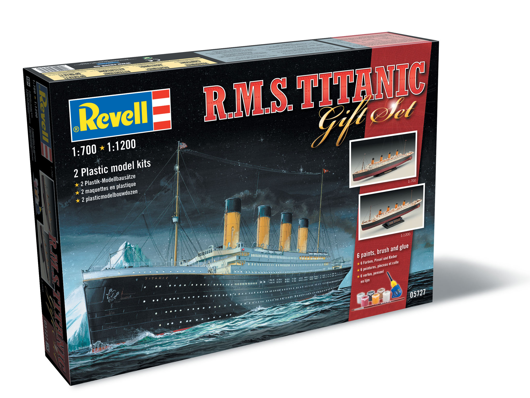 Revell Gift Set R.M.S. Titanic 2 Modellen 1/700 & 1/1200