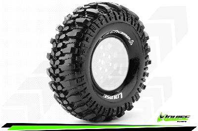 Louise RC CR-Champ 1/10 Crawler Tires Super Soft for 1.9'' Wheels (2)
