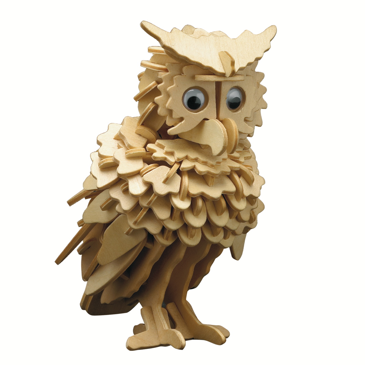 Pebaro Houten Bouwset Uil