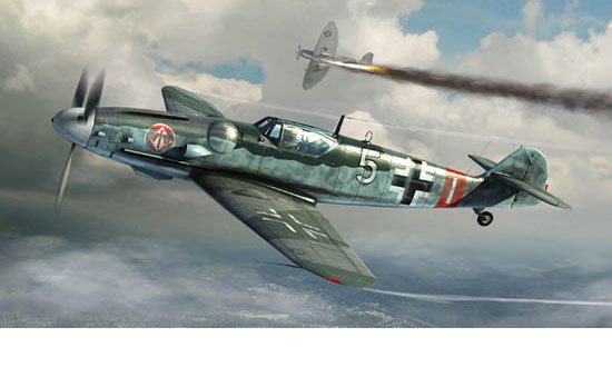 Trumpeter Messerschmitt Bf 109G-6(Late) 1/32
