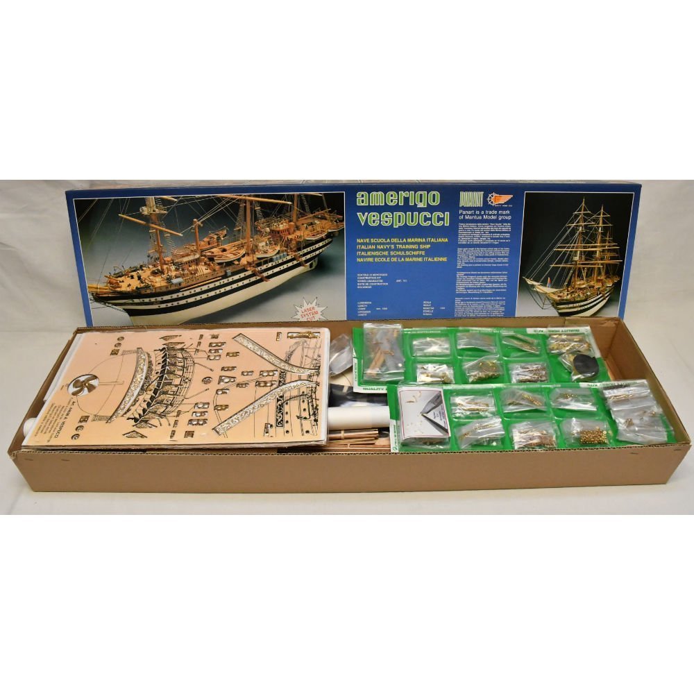 Mantua Model Amerigo Vespucci bouwdoos 1/84