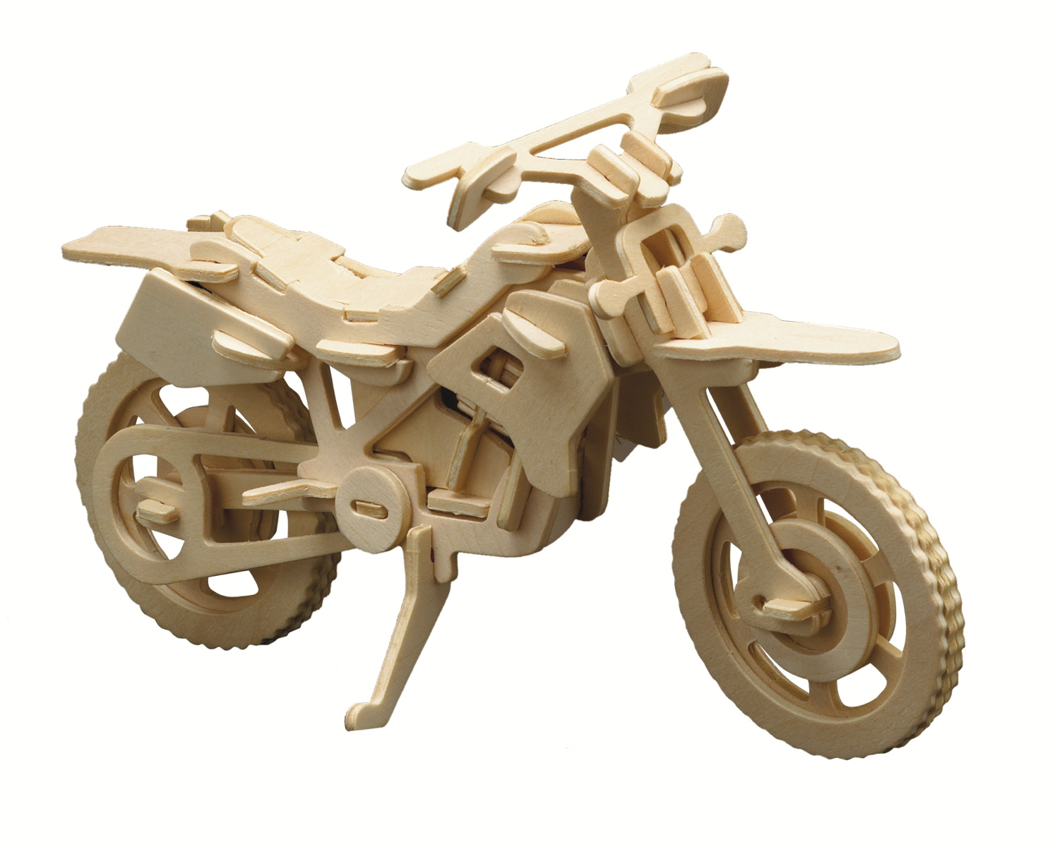 Pebaro Houten Bouwset Crossmotor