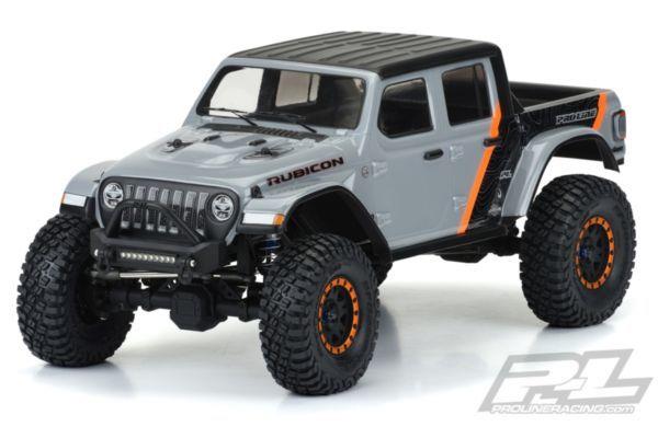Proline 2020 Jeep Gladiator Clear Body 12.3" WB Crawlers 1/10