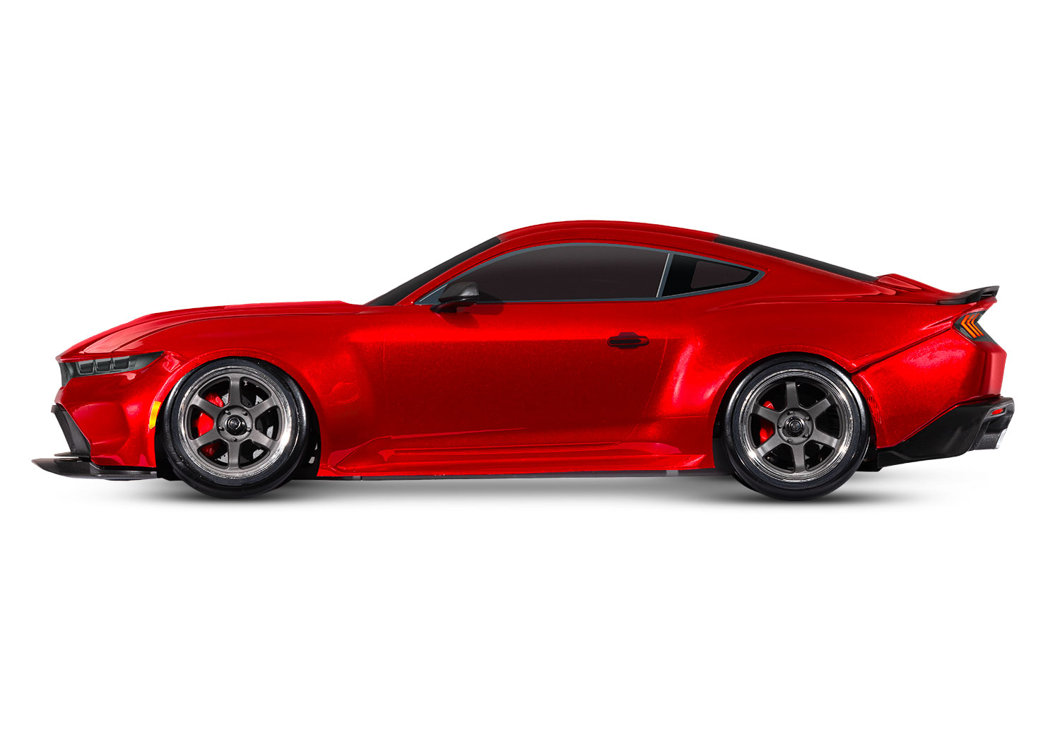 Traxxas 4-TEC 2024 Ford Mustang RWD Drift Car RTR 1/10 Red