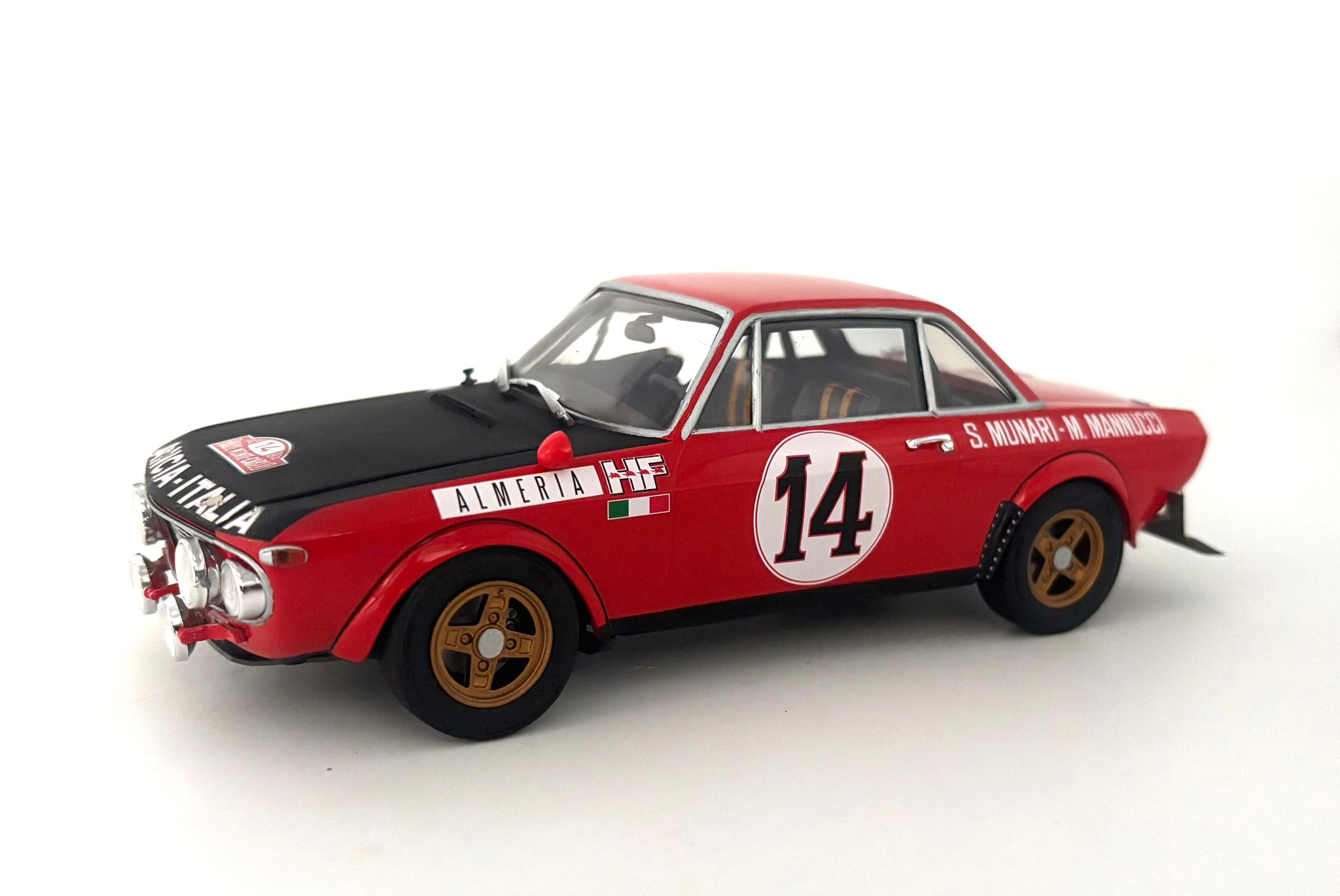 Italeri Lancia Fulvia HF Rally Montecarlo 1972 1/24