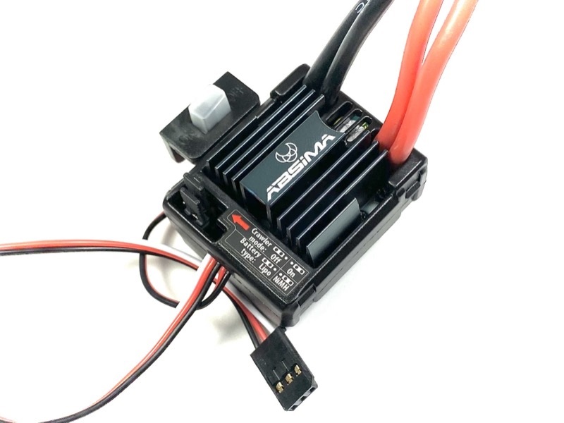 Absima Brushed V2 Standard & Crawler 80A Waterproof ESC 1/10