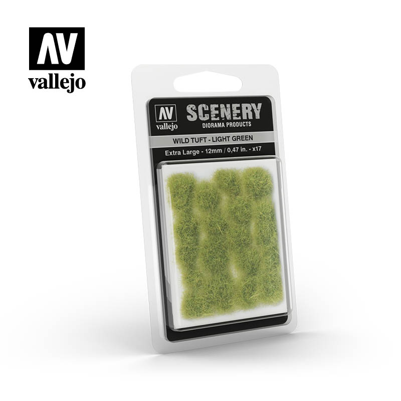 Vallejo Scenery Wild Tuft Light Green Extra Large