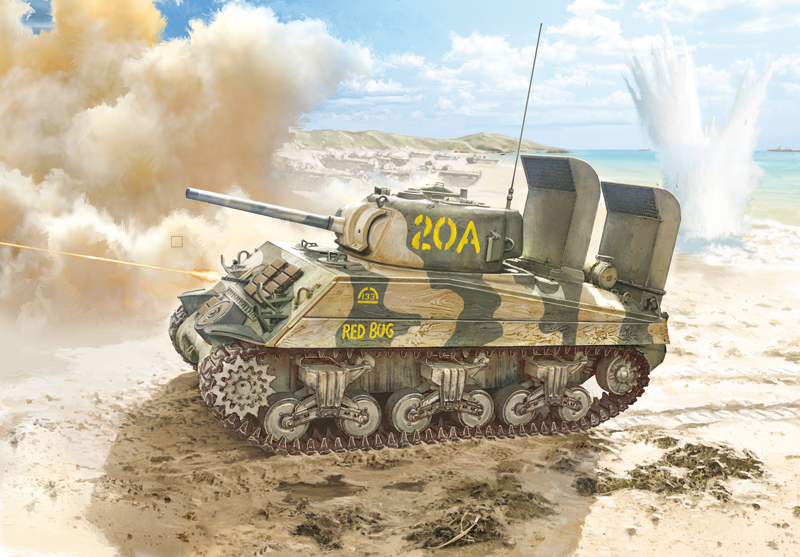 Italeri M4 Sherman U.S. Marine Corps 1/35