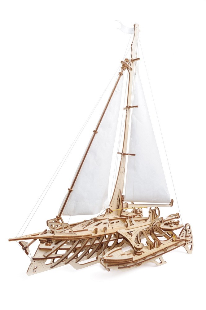 U-Gears Trimaran Merihobus mechanisch houten bouwpakket