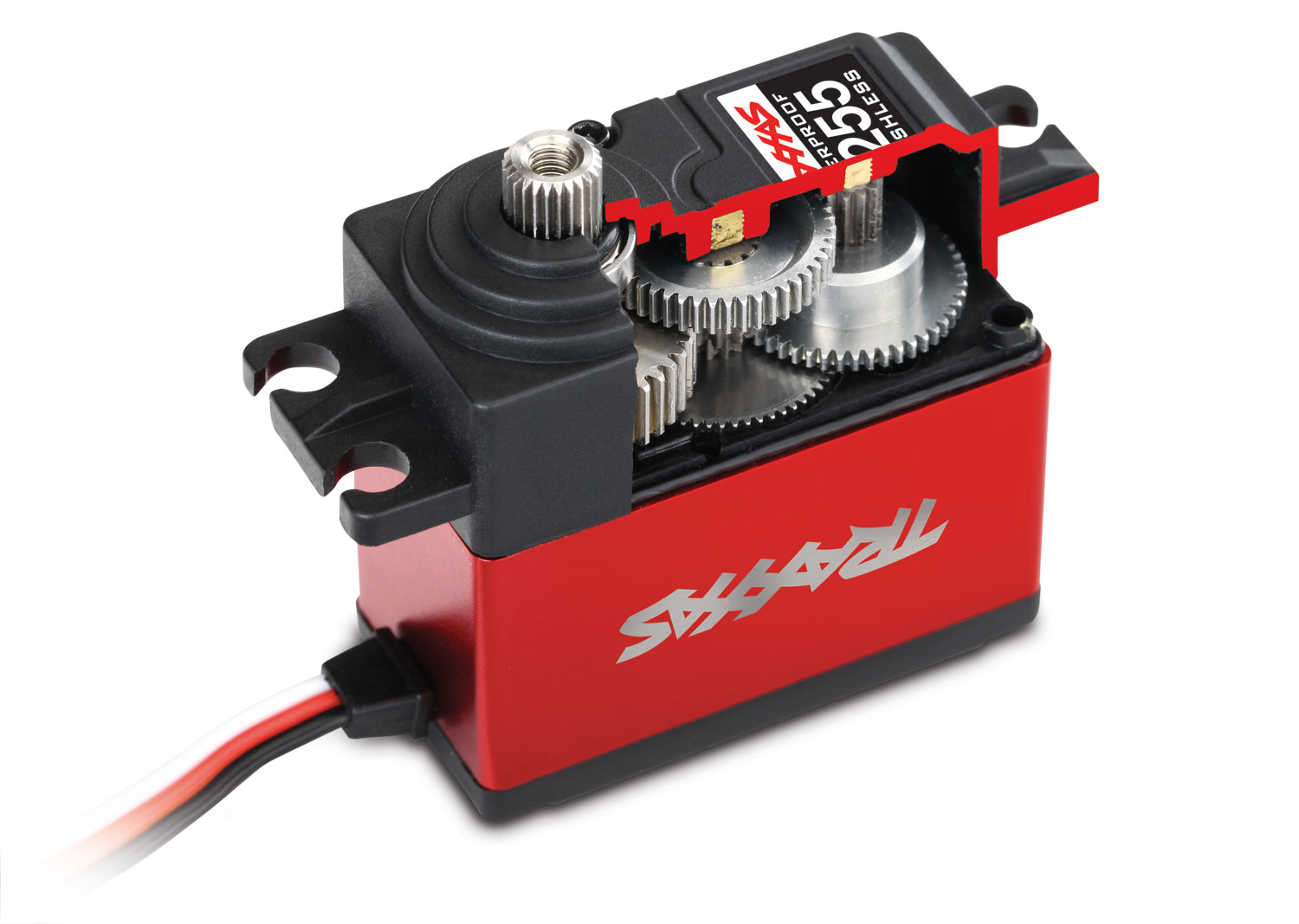 Traxxas 2255 Digital High-Torque 400 (red) Brushless Metal Gear Ball Bearing Waterproof Servo