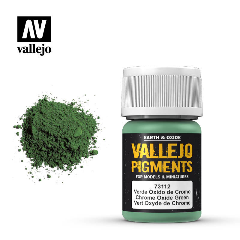 Vallejo Pigment Chrome Oxide Green 35ml