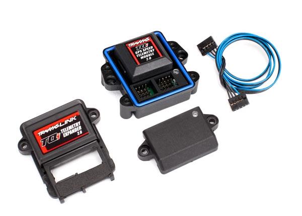 Traxxas Telemetry expander 2.0 and GPS module 2.0 and GPS module 2.0 TQi radio system