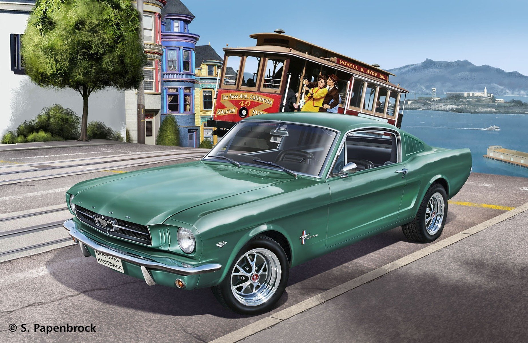 Revell 1965 Ford Mustang 2 + 2 Fastback 1/24