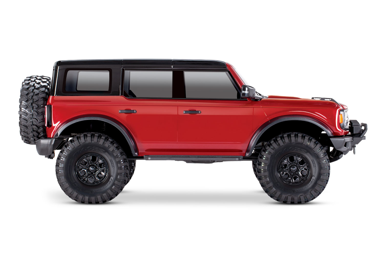 Traxxas 2021 Ford Bronco TRX-4  4WD Scale and Trail Crawler Fully-Assembled 1/10 - Red