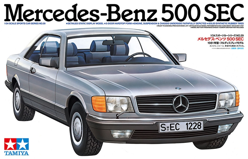 Tamiya Mercedes-Benz 500 SEC Kit 1/24