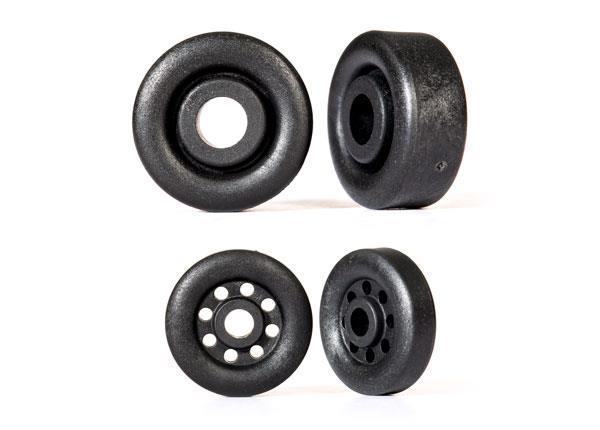 Traxxas Wheels wheelie bar black (26mm (2) 18mm (2))