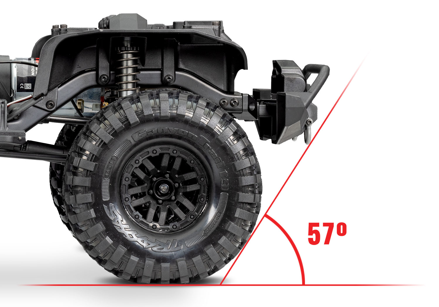 Traxxas Land Rover Defender TRX-4 4WD Scale and Trail  Crawler Fully-Assembled 1/10 Clipless Silver