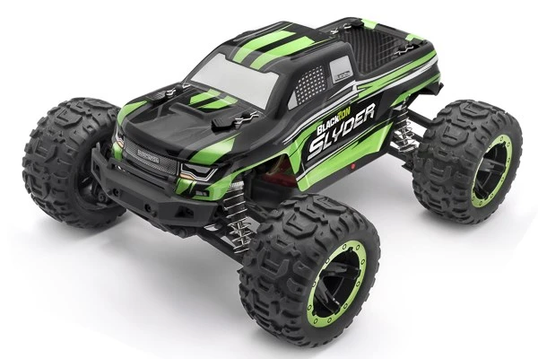 BlackZon Slyder MT 4WD Electric Monster Truck 1/16 Green