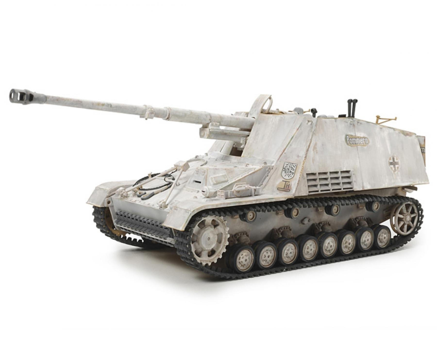 Tamiya WWII Panzerjager Nashorn 8.8cm Pak43/1 auf. Geshtzwagen III/IV (Sd.Kfz.164) 1/35