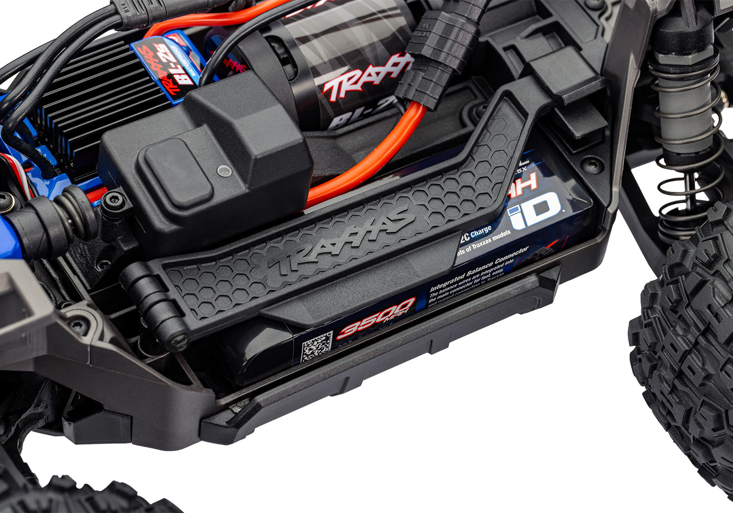 Traxxas Mini Maxx BL-2s TQ 4X4 RTR Brushless Monster Truck 1/16 Black