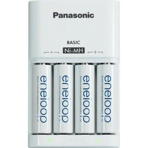 Panasonic Eneloop Basic AA/AAA Charger met 4x AA Batterij