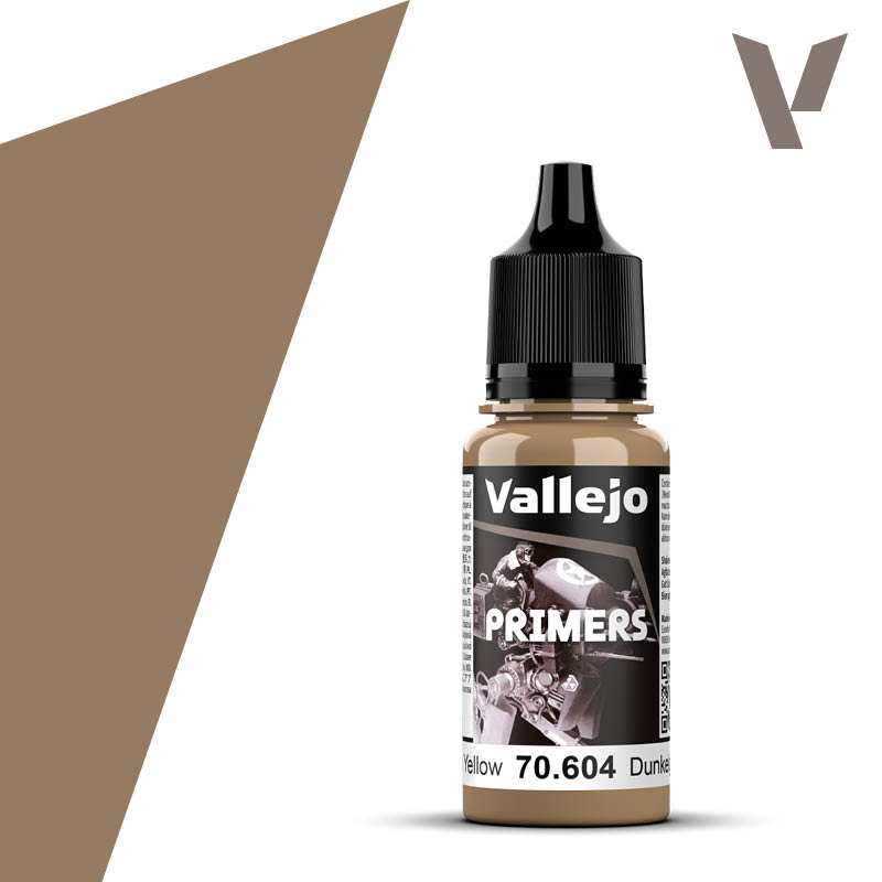 70604 Vallejo Surface Primer German Dark Yellow 17ml