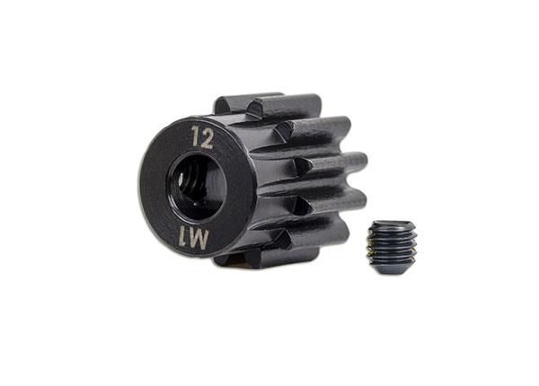 Traxxas Gear 12-T pinion (1.0 metric pitch) (fits 5mm shaft)/ set screw