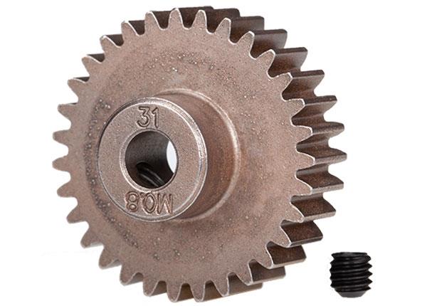 Traxxas Gear 31-T pinion (32-p) (steel)/ set screw