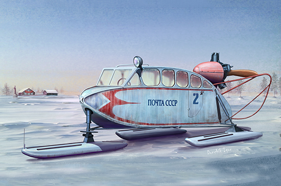 Trumpeter Soviet NKL-6 Aerosan 1/35