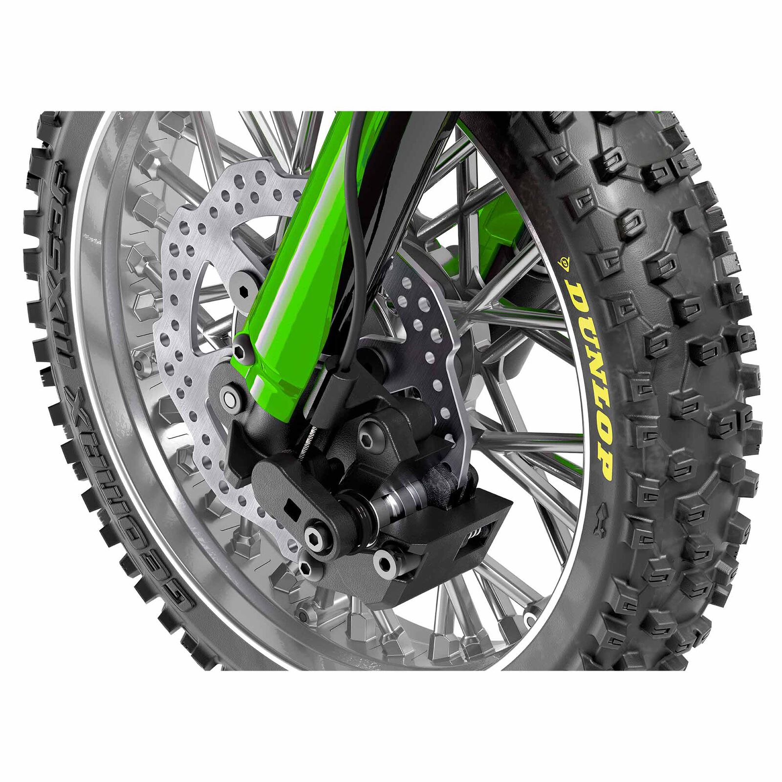 Losi Promoto-MX Pro Circuit 2S RTR Brushless Motorcycle (Battery and Charger Included), Green 1/4
