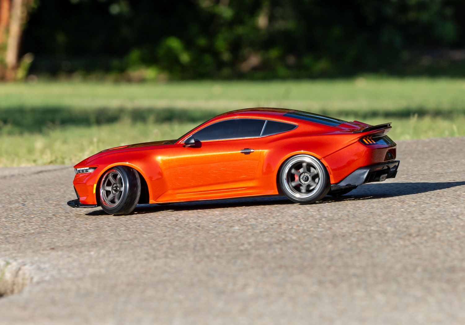 Traxxas 4-TEC 2024 Ford Mustang RWD Drift Car RTR 1/10 Copper