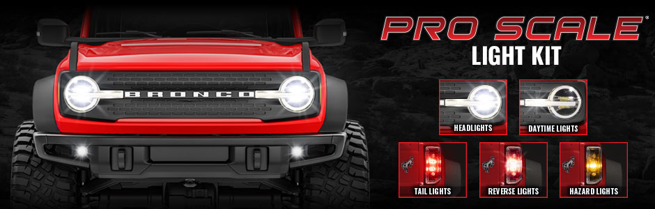 Traxxas TRX-4M® Bronco Pro Scale™ Light Set