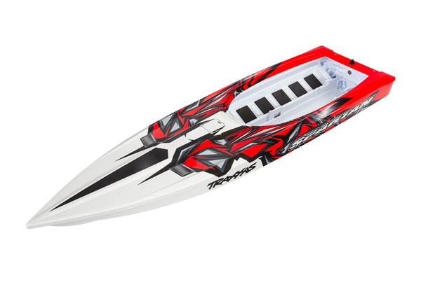 Traxxas Hull Spartan red-x graphics