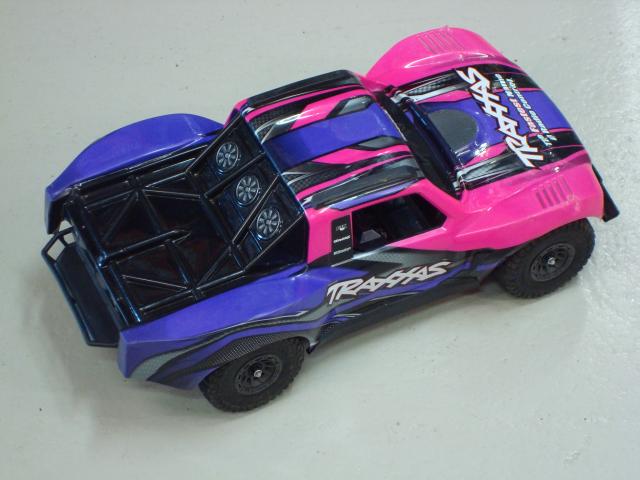 Occasion Traxxas Mini Slash BL-2s TQ 4X4 RTR Brushless Short Course Truck 1/16