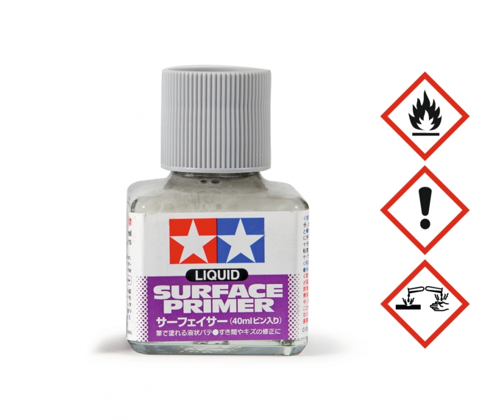 Tamiya Liquid Surface Primer Gray 40ml