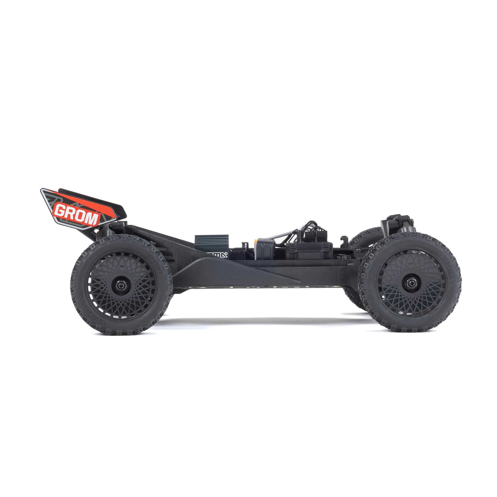 Arrma TYPHON GROM MEGA 380 Brushed 4X4 Small Scale Buggy RTR with Battery & Charger Red/White 1/18