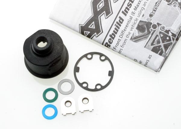 Traxxas Carrier differential (heavy duty)/ x-ring gaskets (2)/ ring