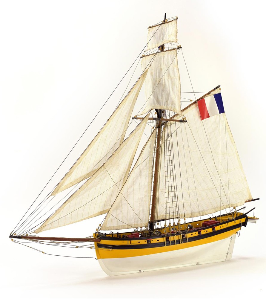 Artesania Latina Corsair Cutter Le Renard Houten Scheepsmodel 1/50