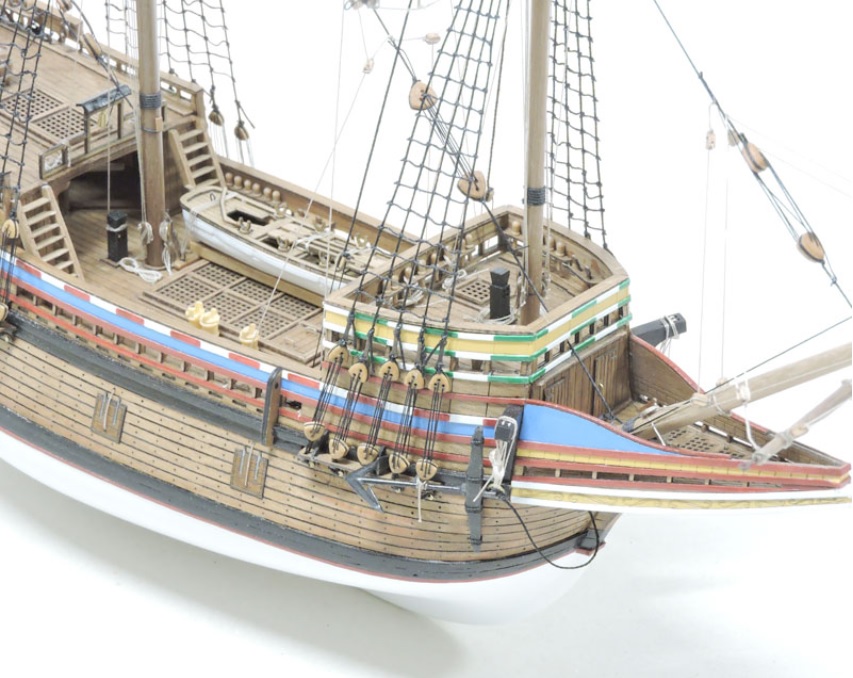 Mantua Model Mayflower houten scheepsmodel bouwdoos 1/64