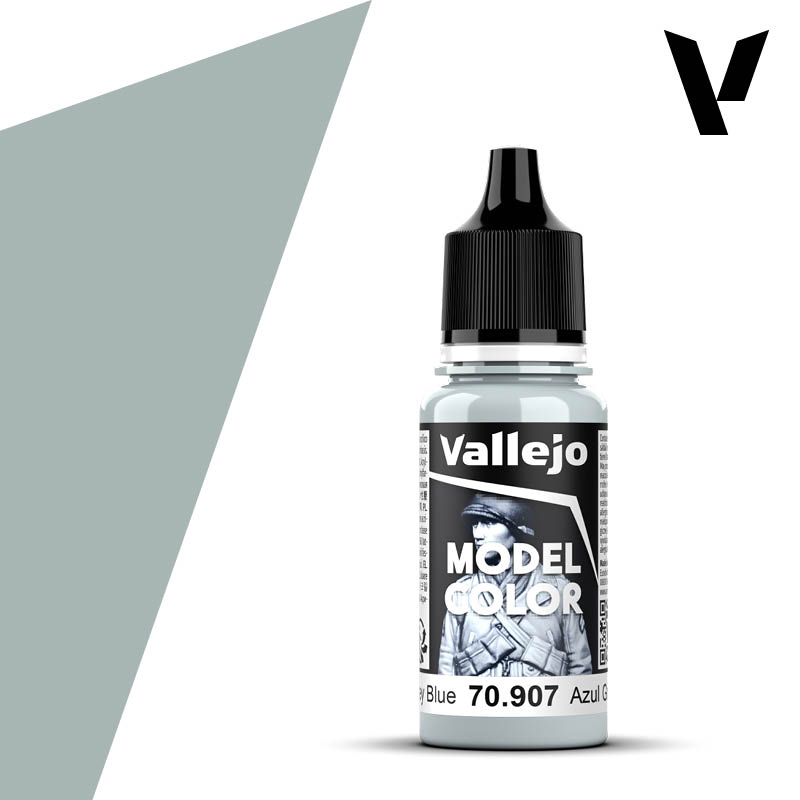70907 Vallejo Pale Grey Blue Model Color 18ml