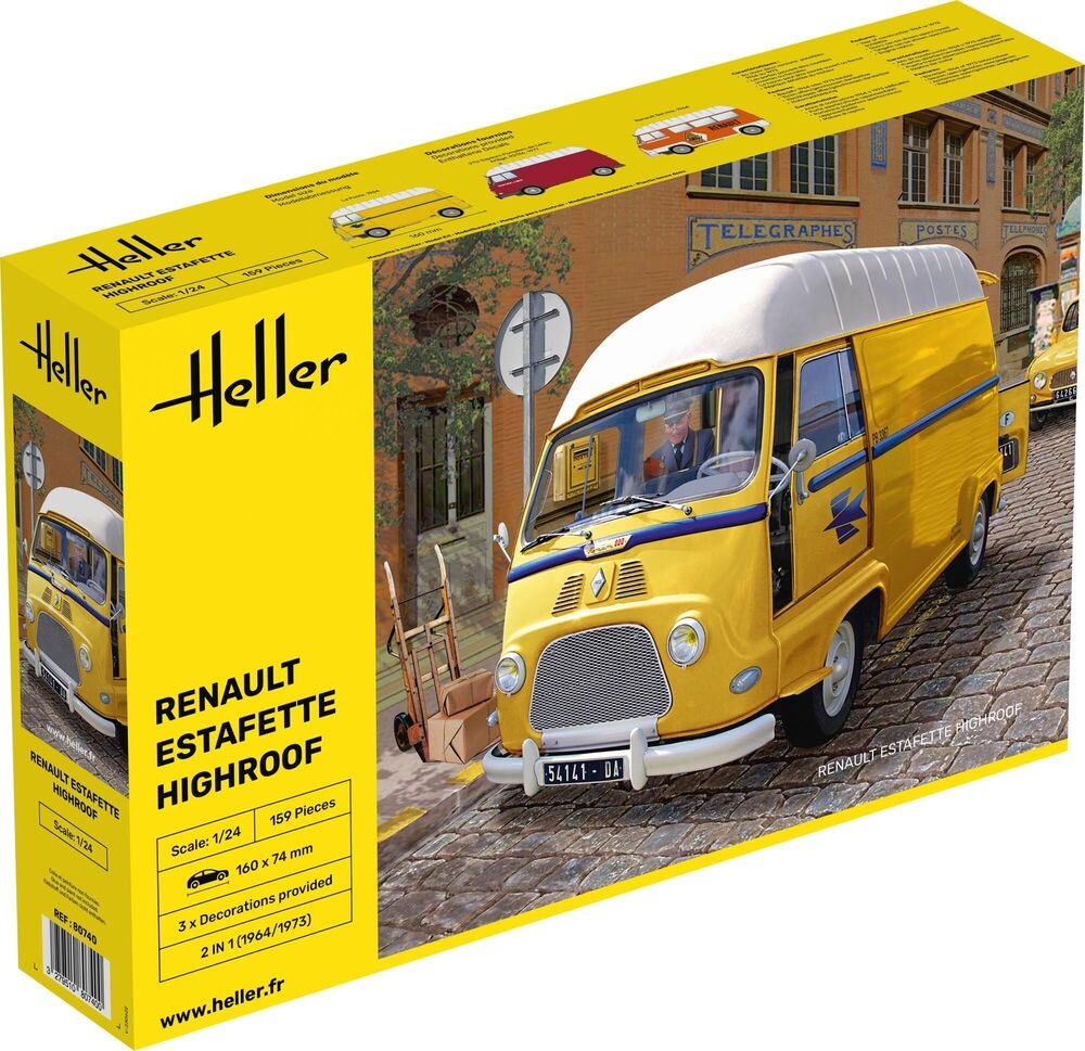 Heller Renault Estafette Highroof 1/24