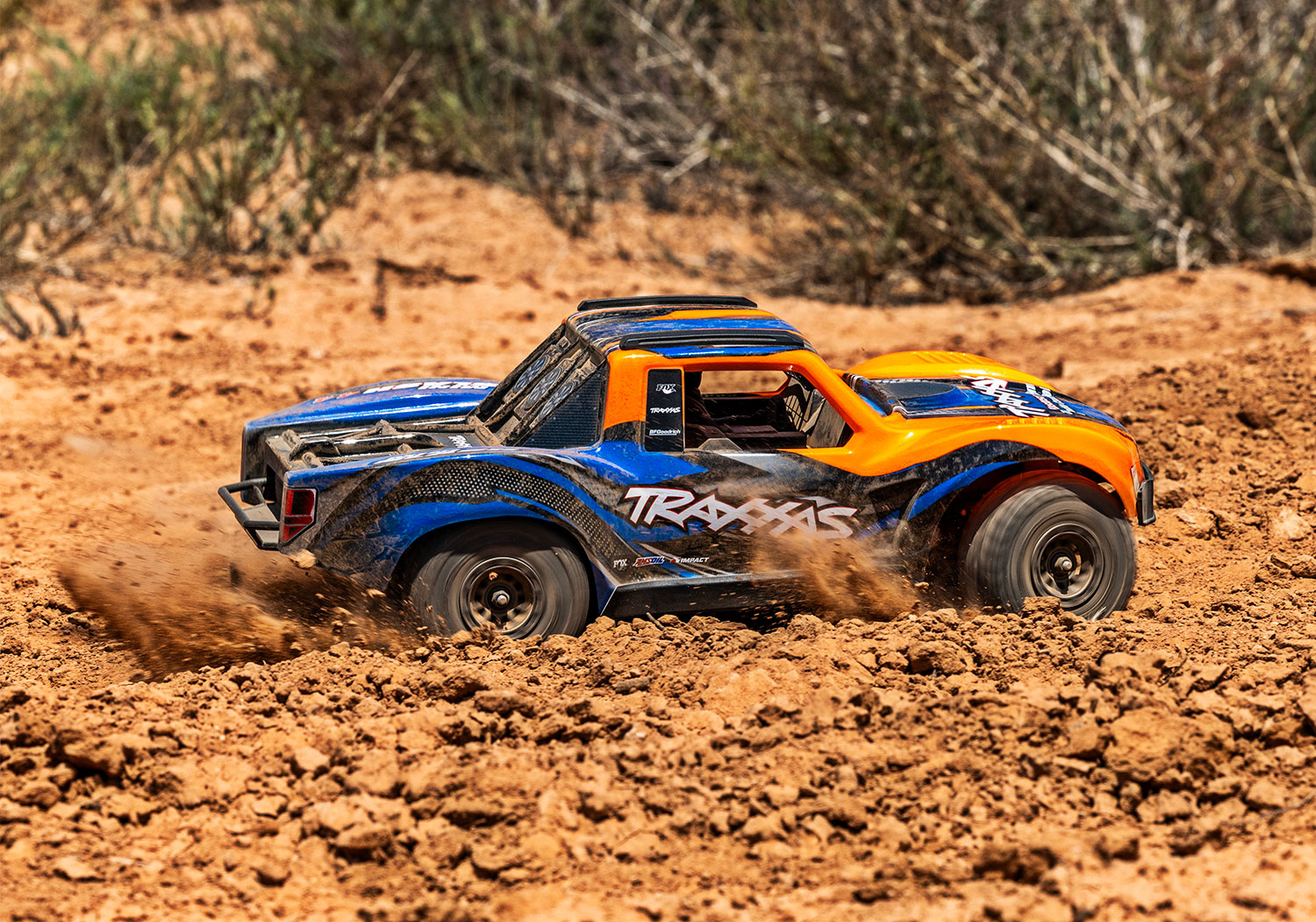 Traxxas Mini Slash BL-2s TQ 4X4 RTR Brushless Short Course Truck 1/16 Pink