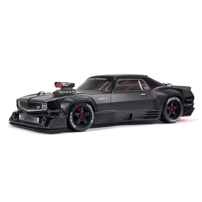 Arrma FELONY 6S BLX Street Bash All-Road Muscle Car RTR 1/7 Flat Black
