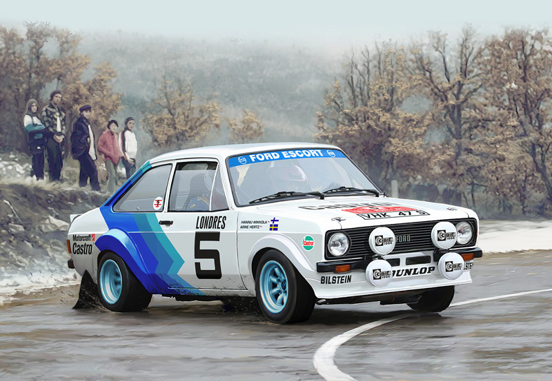 Italeri Ford Escort RS1800 Mk.II 1/24