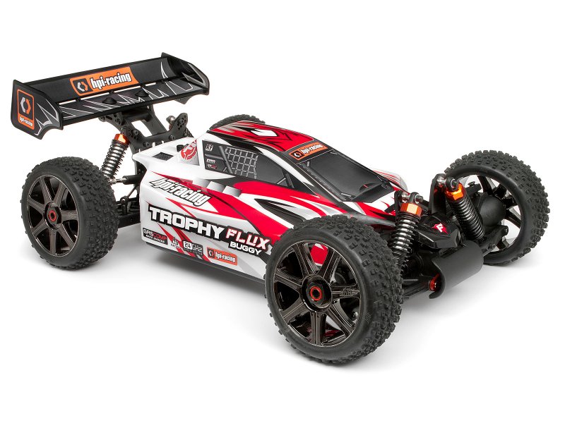 HPI Clear Body voor Trophy Flux Buggy met Window Masks en Decals