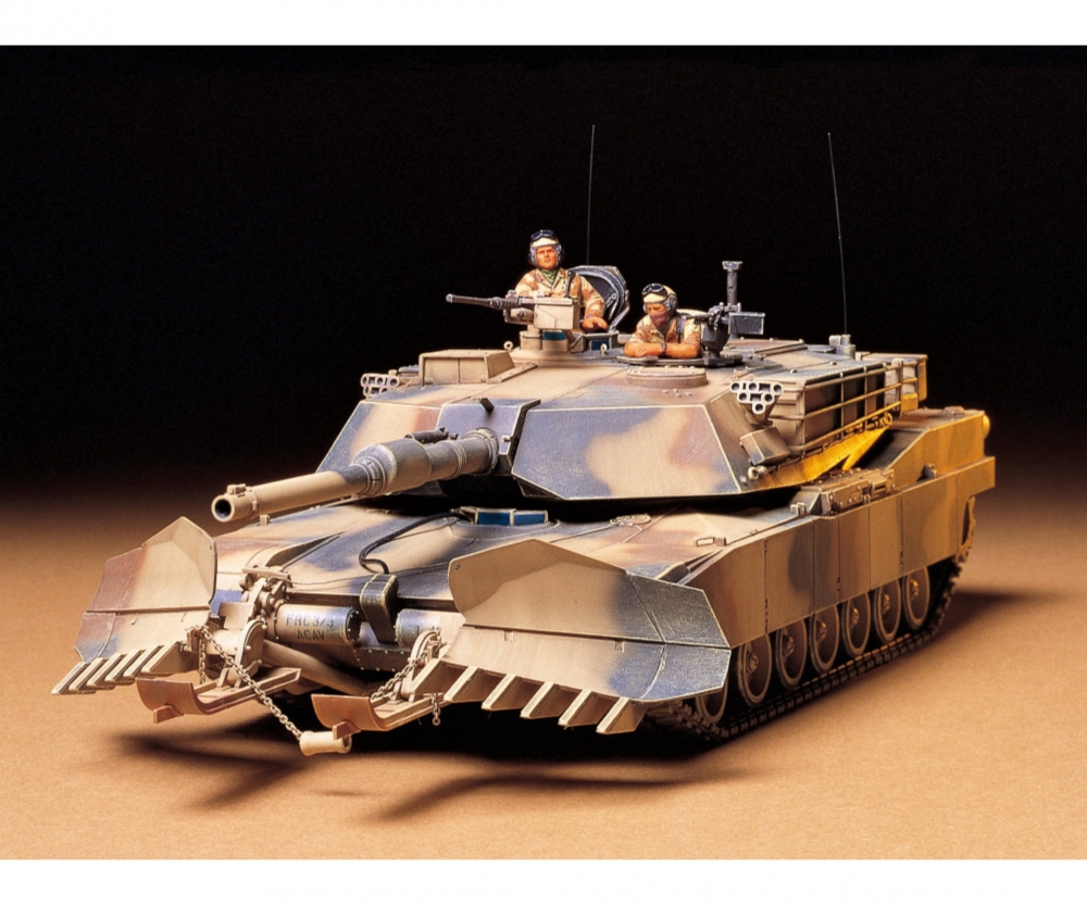 Tamiya US MBT M1A1 Abrams With Mineplow 1/35