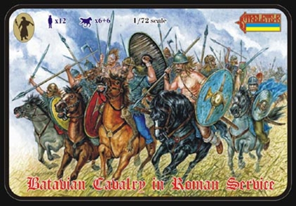 Strelets*R Batavian Cavalry In Roman Service 1/72