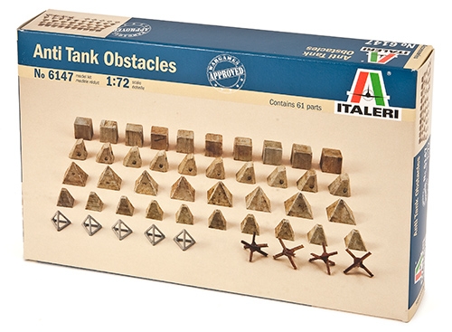 Italeri Anti Tank Obstacles 1/72