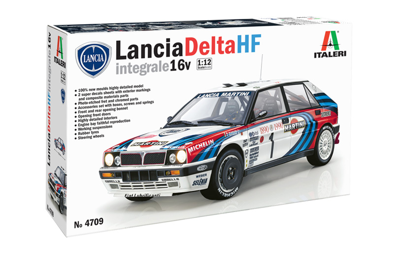 Italeri Lancia Delta HF integrale 16v 1/12